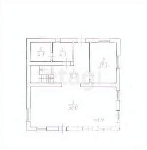 Дом 220м², 2-этажный, участок 6 сот.  