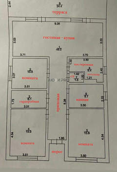 Дом 145м², 1-этажный, участок 5 сот.  
