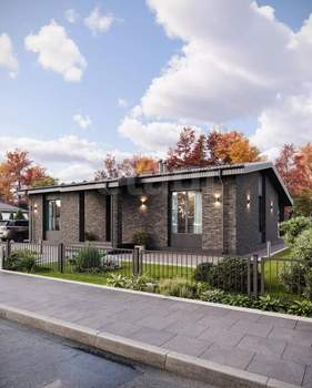 Дом 109м&sup2;, 1-этажный, участок 8 сот.  