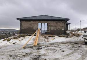 Дом 124м&sup2;, 1-этажный, участок 12 сот.  