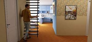 Дом 130м&sup2;, 2-этажный, участок 6 сот.  