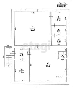 Дом 447м², 2-этажный, участок 5 сот.  