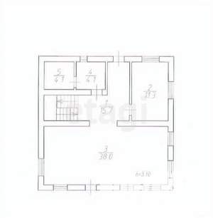 Дом 220м², 2-этажный, участок 6 сот.  