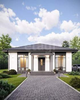 Дом 83м&sup2;, 1-этажный, участок 8 сот.  