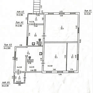 Дом 85м², 1-этажный, участок 8 сот.  