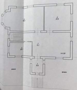 Дом 707м², 3-этажный, участок 31 сот.  