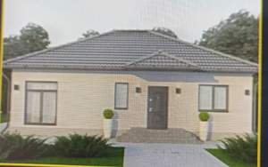 Дом 104м&sup2;, 1-этажный, участок 7 сот.  