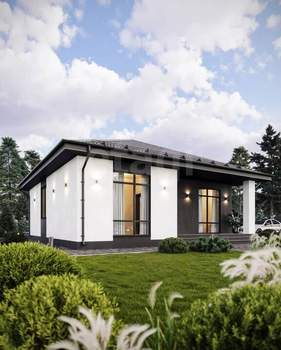 Дом 75м&sup2;, 1-этажный, участок 6 сот.  