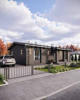 Дом 109м&sup2;, 1-этажный, участок 8 сот.  