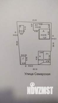 Дом 62м², 1-этажный, участок 6 сот.  