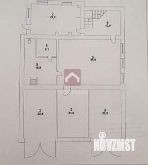 Дом 450м², 3-этажный, участок 6 сот.  