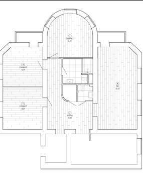 4-к квартира, на длительный срок, 120м2, 5/9 этаж
