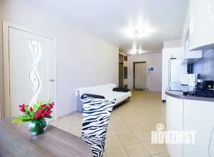 1-к квартира, посуточно, 50м2, 17/25 этаж