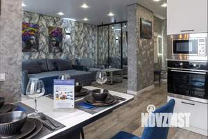 1-к квартира, посуточно, 40м2, 1/1 этаж