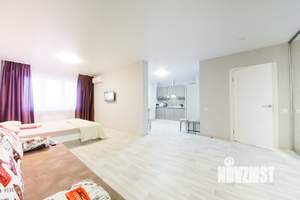 Студия квартира, посуточно, 48м2, 18/25 этаж