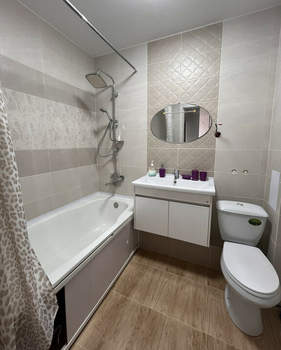 1-к квартира, на длительный срок, 39м2, 22/25 этаж