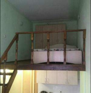 Студия квартира, на длительный срок, 26м2, 2/2 этаж