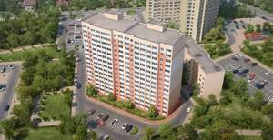 Студия квартира, на длительный срок, 35м2, 24/25 этаж