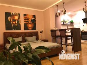 Студия квартира, посуточно, 50м2, 17/19 этаж
