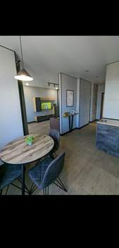 Студия квартира, на длительный срок, 41м2, 24/25 этаж