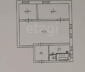 3-к квартира, на длительный срок, 67м2, 1/3 этаж