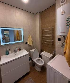 Студия квартира, на длительный срок, 41м2, 24/25 этаж