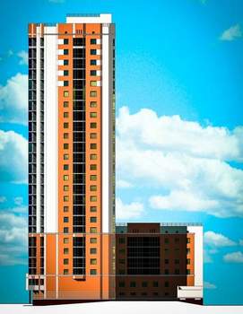 2-к квартира, на длительный срок, 42м2, 20/25 этаж