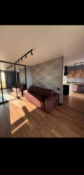 Студия квартира, на длительный срок, 41м2, 24/25 этаж