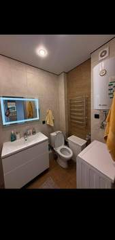 Студия квартира, на длительный срок, 41м2, 24/25 этаж