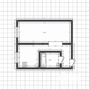 1-к квартира, на длительный срок, 33м2, 1/5 этаж