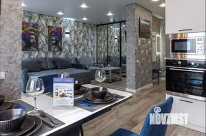 Студия квартира, посуточно, 40м2, 18/19 этаж