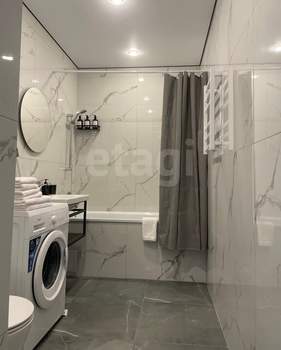 Студия квартира, на длительный срок, 35м2, 24/25 этаж