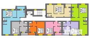 2-к квартира, вторичка, 51м2, 5/10 этаж