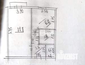 1-к квартира, вторичка, 32м2, 2/5 этаж
