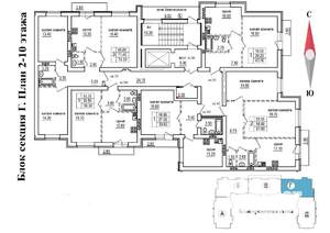 1-к квартира, строящийся дом, 36м2, 2/10 этаж