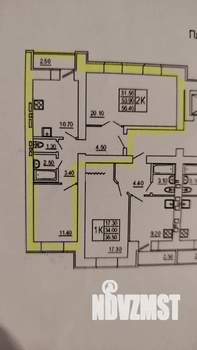 2-к квартира, сданный дом, 56м2, 15/16 этаж