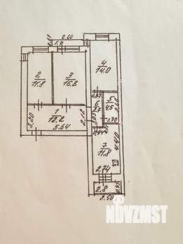3-к квартира, вторичка, 80м2, 5/7 этаж