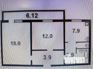 3-к квартира, вторичка, 76м2, 3/5 этаж