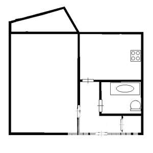 1-к квартира, вторичка, 38м2, 3/9 этаж