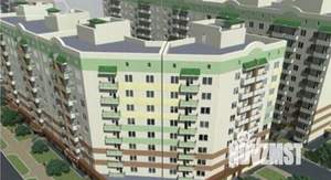 2-к квартира, строящийся дом, 54м2, 6/11 этаж