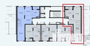 2-к квартира, вторичка, 60м2, 11/19 этаж