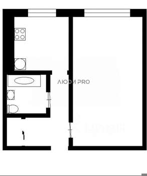 1-к квартира, вторичка, 31м2, 7/10 этаж