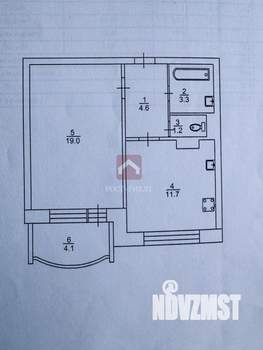 1-к квартира, вторичка, 40м2, 3/10 этаж