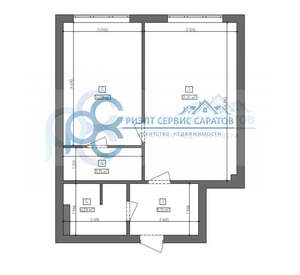 1-к квартира, вторичка, 48м2, 8/10 этаж