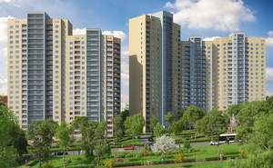 2-к квартира, вторичка, 66м2, 1/23 этаж