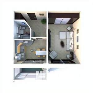 1-к квартира, вторичка, 41м2, 5/10 этаж