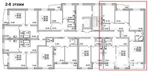 3-к квартира, вторичка, 110м2, 6/8 этаж