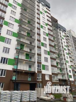 1-к квартира, сданный дом, 46м2, 15/16 этаж