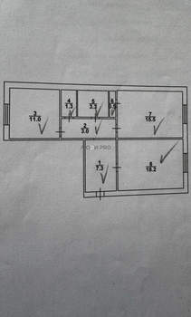 2-к квартира, вторичка, 60м2, 2/4 этаж