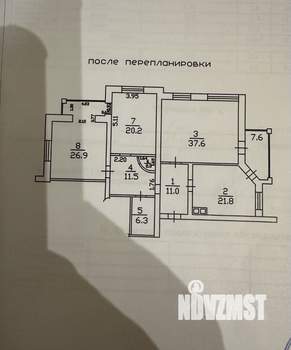 3-к квартира, вторичка, 140м2, 11/13 этаж